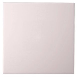 Subtle Pink White Ceramic Tile