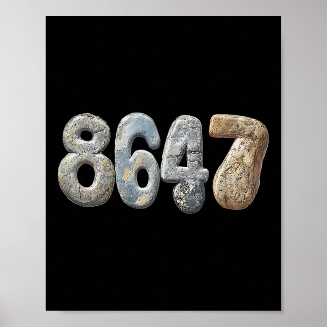 Subtle Resist Trump 8647 9  Poster (Front)