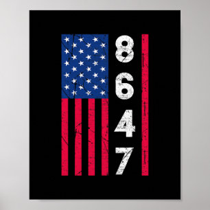 Subtle Resist Trump 8647 Poster