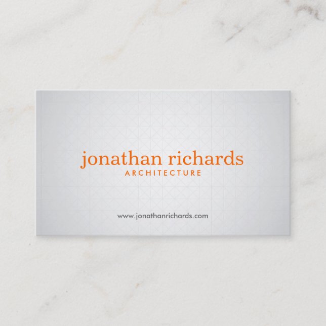 SUBTLE SPOTLIGHT No. 3 Designer Business Card (Front)