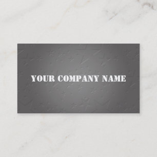 Subtle Stars grey Business cards