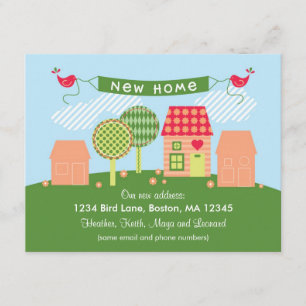 Suburb New Home Card