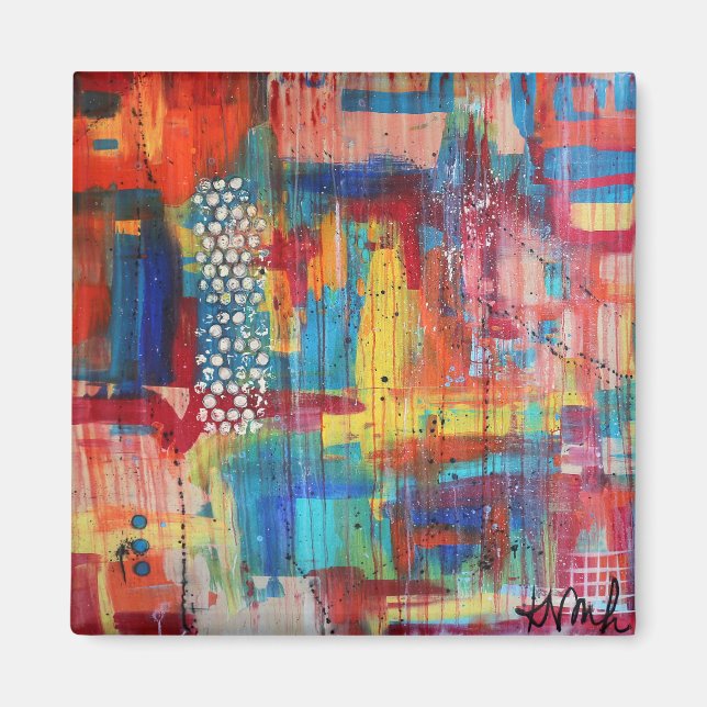 Suburban Beehive Magnet (Front)