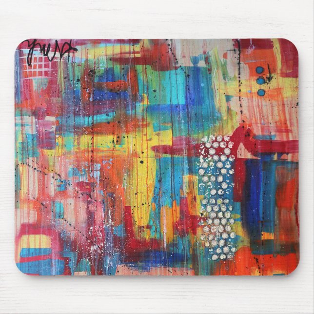 Suburban Beehive Mousepad (Front)