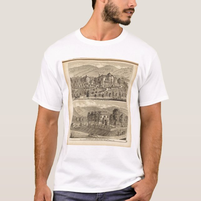 Suburban residence of Wheeling T-Shirt (Front)
