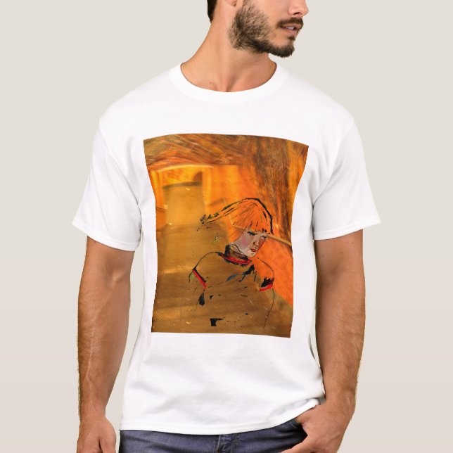 subway girl T-Shirt (Front)