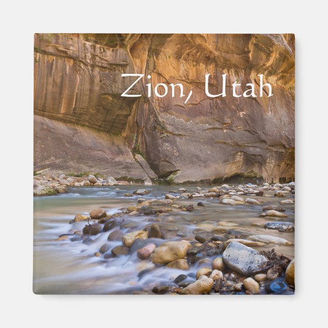 Subway in Zion, Utah Magnet (Front)