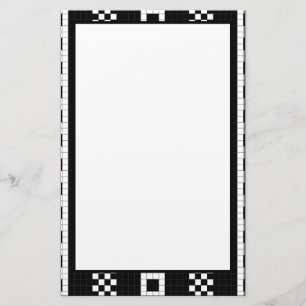 Subway Plaid Geometrics RL90 Stationery