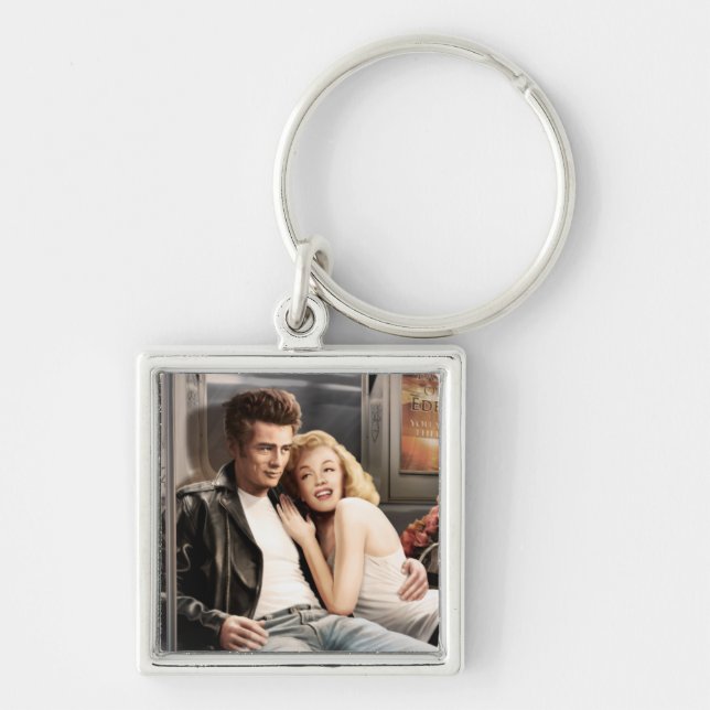 Subway Riders Keychain (Front)