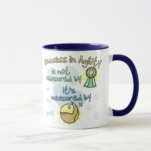 Succès dans la tasse d'agilité