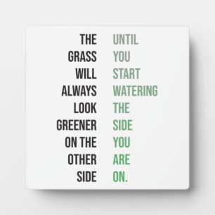 Success and Gym Motivational Plaque