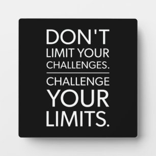 Success and Gym Motivational Plaque