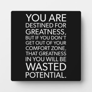 Success and Gym Motivational Plaque