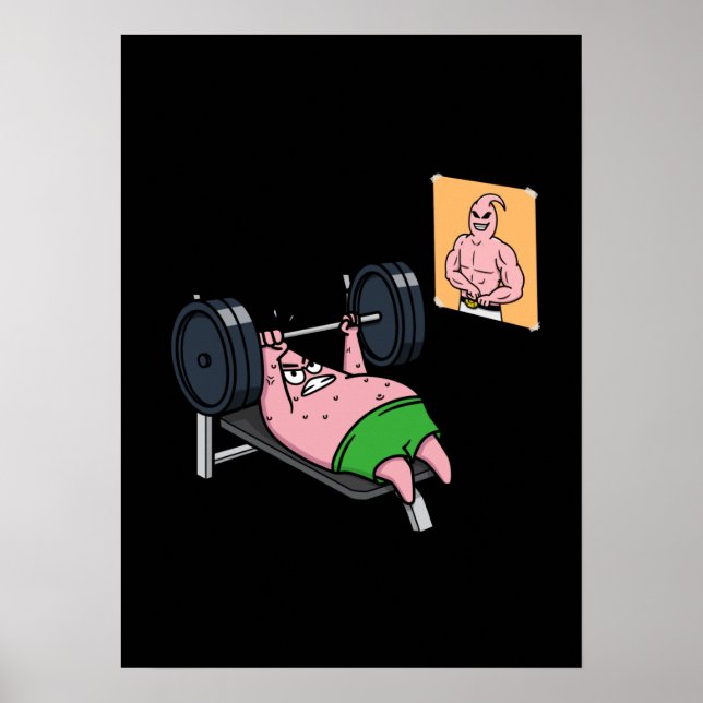 Success and Gym Motivational Poster (Front)