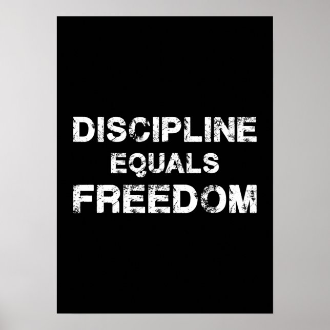Success and Gym Motivational Poster (Front)