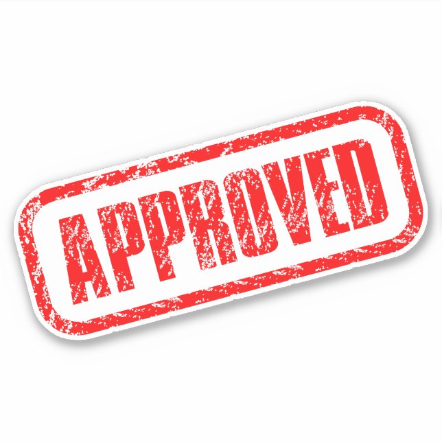 Success Certified - Officially Approved Stamp (Front)