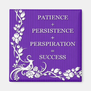 Success formula-Motivating messages magnet