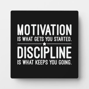 Success, Hustle, Grind and Gym Motivational  Plaque