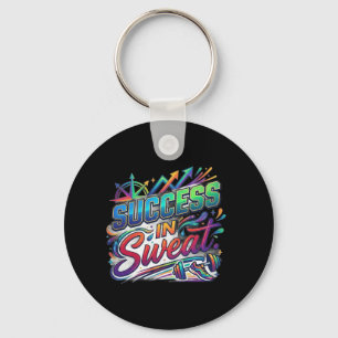 Success in Sweat T-Shirt Keychain