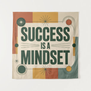 Success Is A Mindset Tapestry