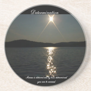 Success is determined coaster