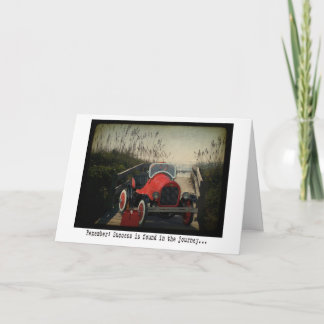 Success is in the Journey Card