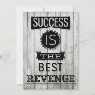 Success Is The Best Revenge Holiday Card