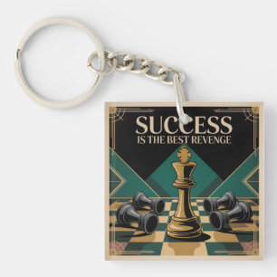 Success Is The Best Revenge Keychain