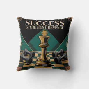 Success Is The Best Revenge Throw Pillow