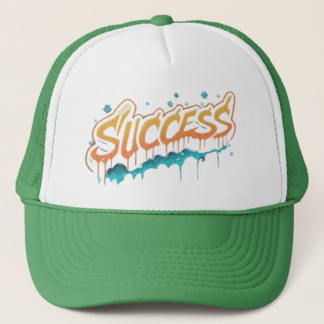 Success Mindset Trucker Hat (Front)