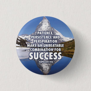 SUCCESS - Motivational 1 Inch Round Button