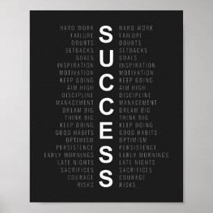 Success   Motivational Quote Poster