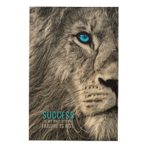 Success My Only Option Motivation Quote Wood Wall