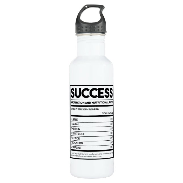 Success Nutritional Facts 710 Ml Water Bottle (Front)