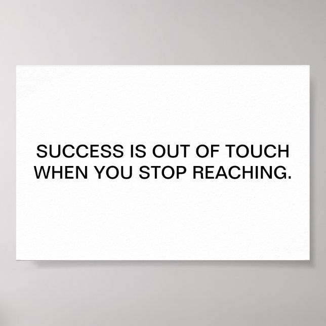 SUCCESS POSTER (Front)