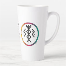 Success & Prosperity Bindrune Latte Mug