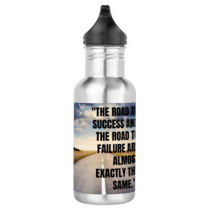 success quote 532 ml water bottle