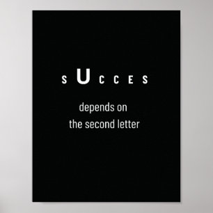 Success quotes Poster