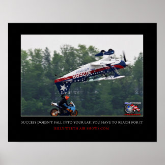 Success...Reach for it. Motivational Poster