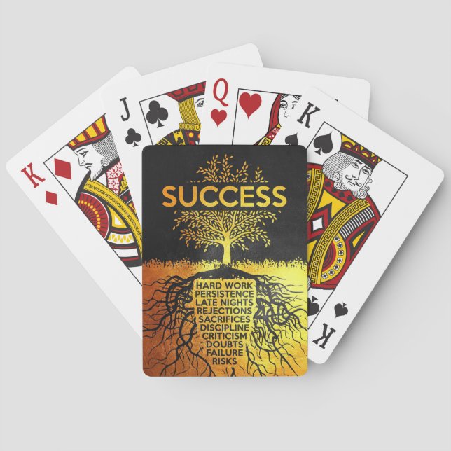 Success Tree Failure Playing Cards (Back)