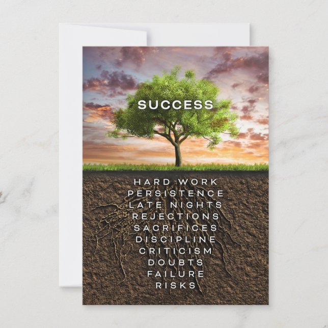Success Tree Invitation (Front)