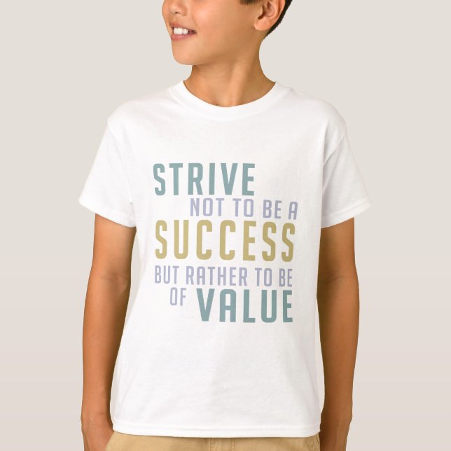 Success & Value Motivational shirts & jackets (Front)