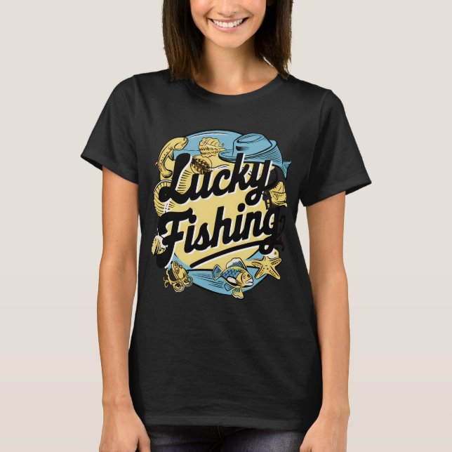 Successful fishing. T-Shirt (Front)