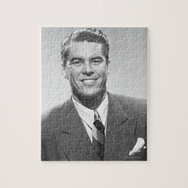 Successful Man Jigsaw Puzzle (Vertical)