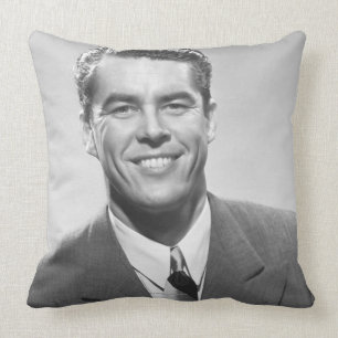 Successful Man Throw Pillow