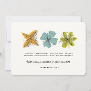 successful prosperous new year card