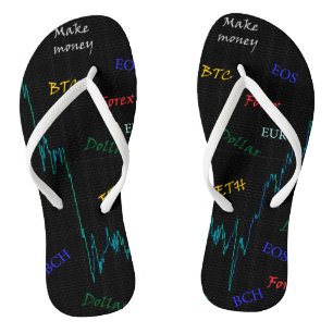 Successful Trader Student Teacher Dad  Flip Flops