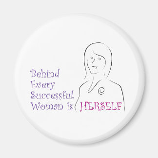 Successful Woman Magnet