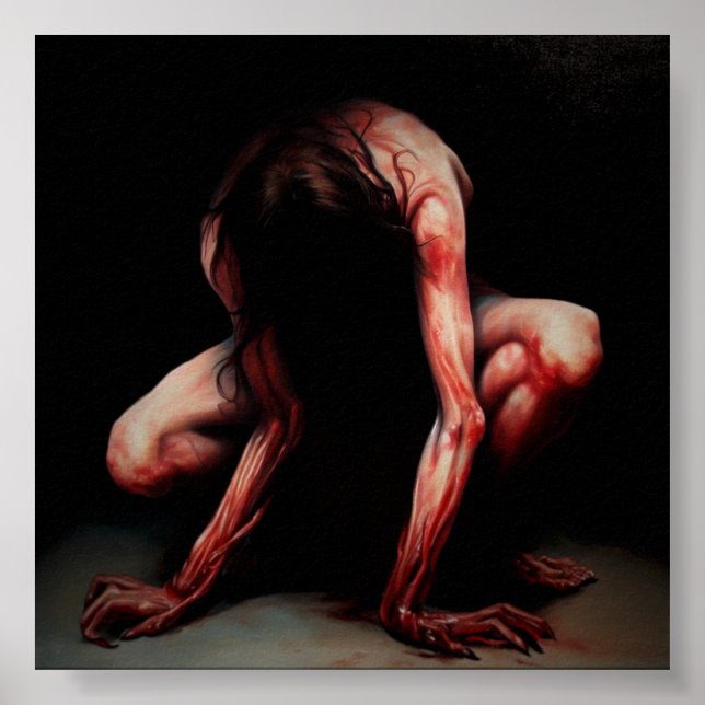 Succubus dans le besoin | Impression papier mat (Devant)