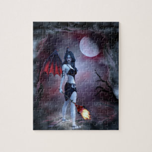 Succubus Fantasy Jigsaw Puzzle